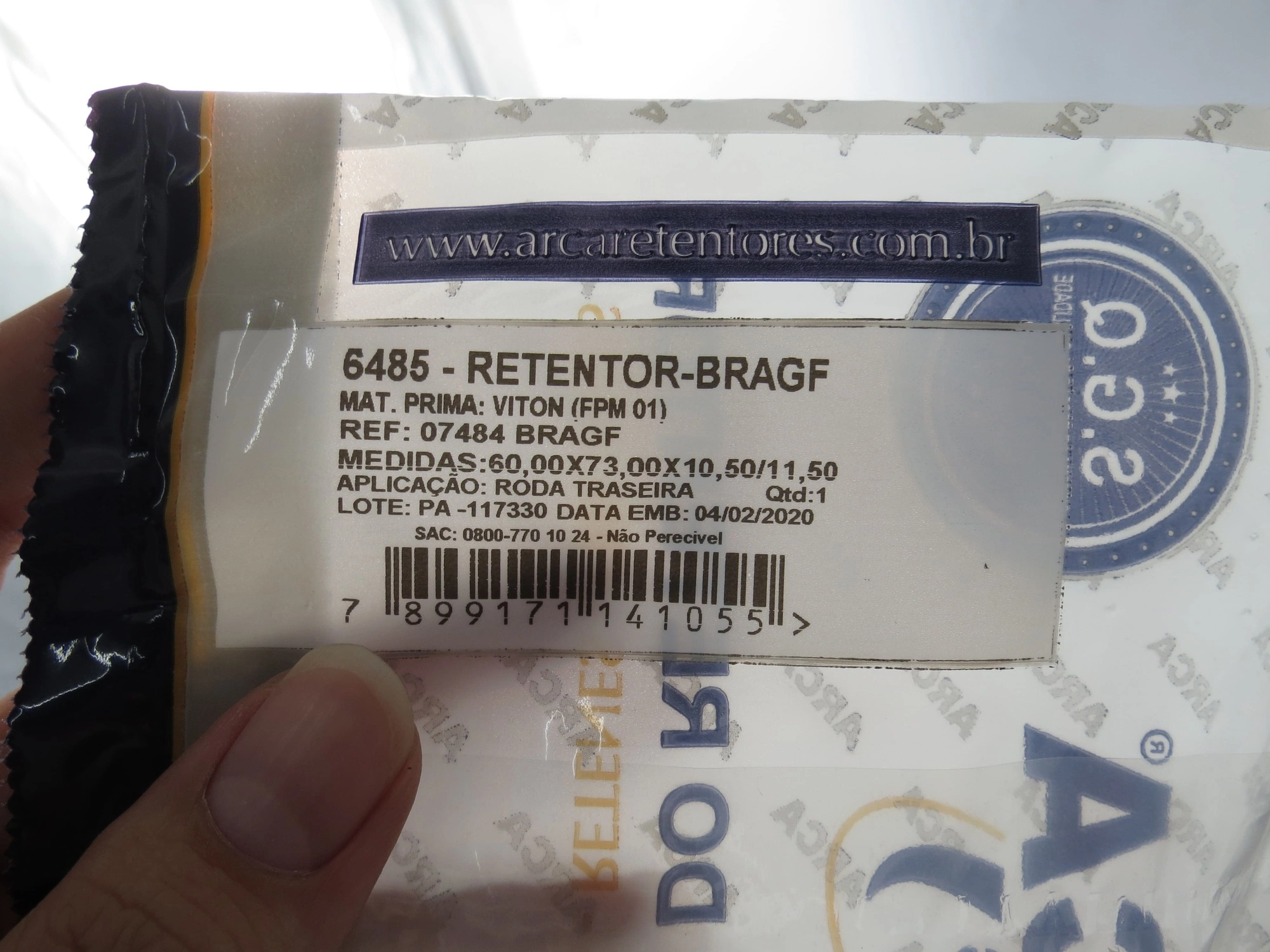 RETENTOR RODA TRASEIRA MB SPRINTER 99/ EIXO