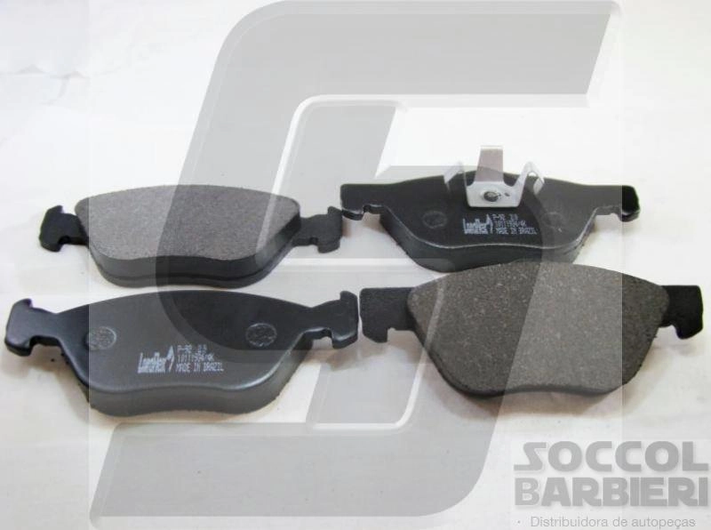 PASTILHA FREIO RODA DIANTEIRA FIAT IDEA/PALIO ADVENTURE LOCKER 10/ PUNTO T-JET 1.4 LINEA 1.8 15/