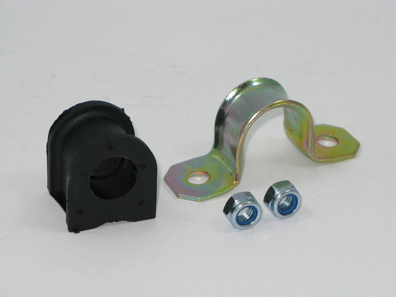 BUCHA BARRA ESTABILIZADORA SUSPENSÃO DIANTEIRA PRETO FURO 19MM PARA UM LADO KIT CENTRAL ESTABILIZADOR FIAT FIORINO 1991/1994 COM ABRACADEIRA
