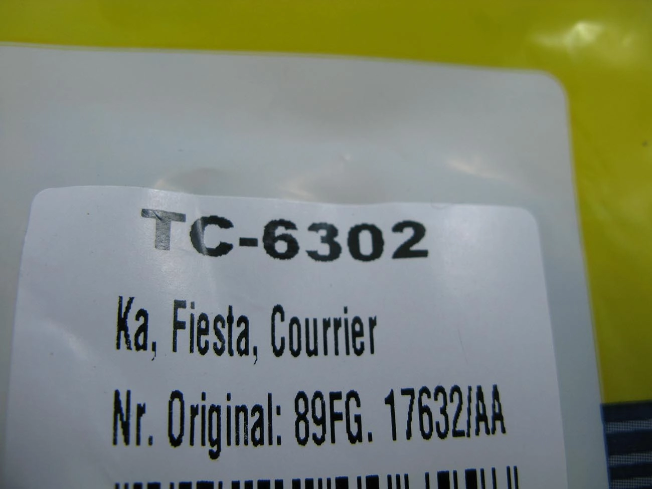 TAMPA RESERVATORIO LIMPADOR FORD NOVO FIESTA/ECOSPORT 2002/