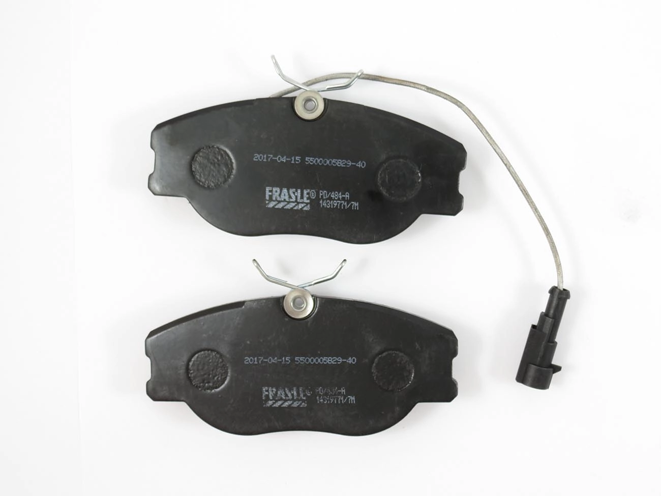 PASTILHA FREIO RODA DIANTEIRA COM ALARME FIAT MAREA/WEEKEND ELX/HLX 2.0/2.4 00/07 COUPE 95/97