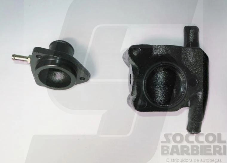 CARCAÇA VÁLVULA TERMOSTÁTICA ALUMÍNIO FORD MONDEO 98/99 - ZETEC 16V - COM TAMPA