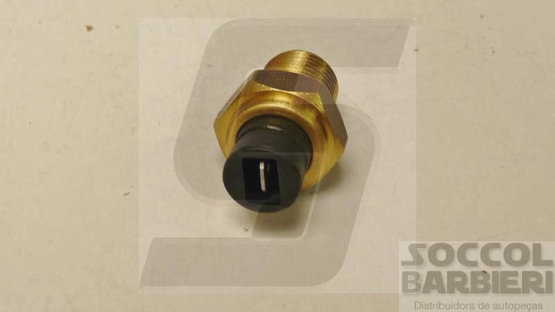 SENSOR TEMPERATURA INTERRUPTOR TÉRMICO PRETO FIAT UNO - COM LÂMPADA INDICADORA NO PAINEL