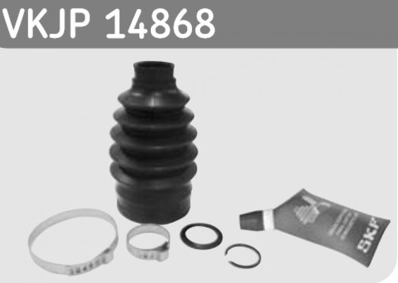 KIT REPARO COIFA HOMOCINÉTICA LADO RODA/CÂMBIO SEM FLANGE VW KOMBI 98/ 27X63X136MM