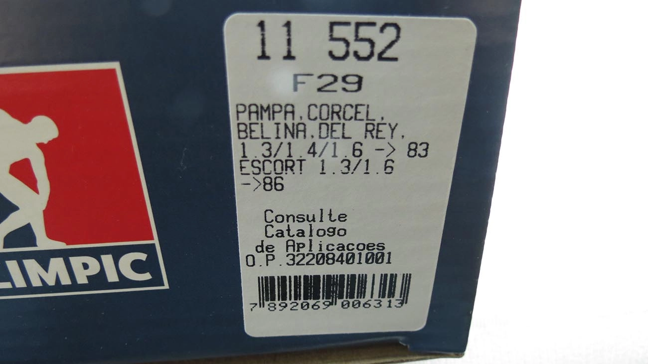 CABO VELAS FORD CORCEL/BELINA/DEL REY/PAMPA - /06.83