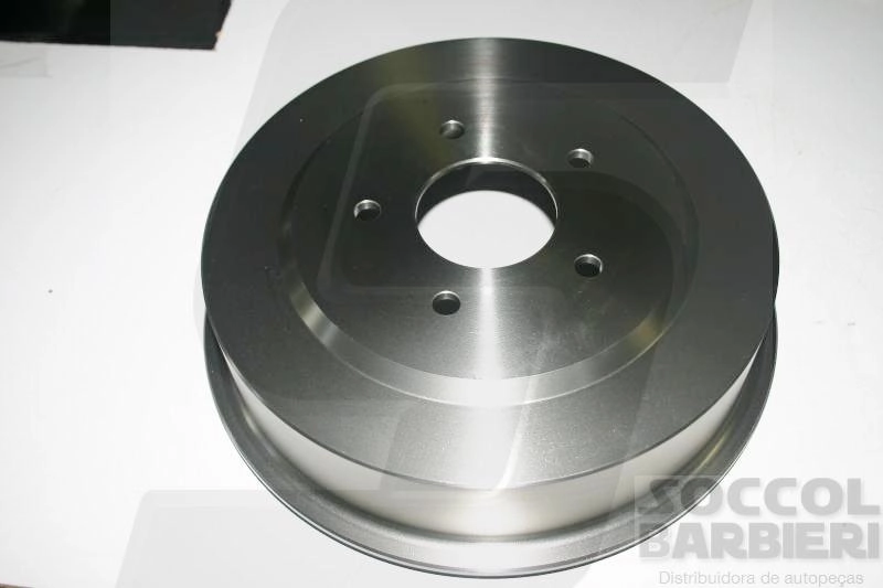 TAMBOR FREIO SEM CUBO TRASEIRO GM S-10 97/ 5 FUROS DIESEL/GASOLINA