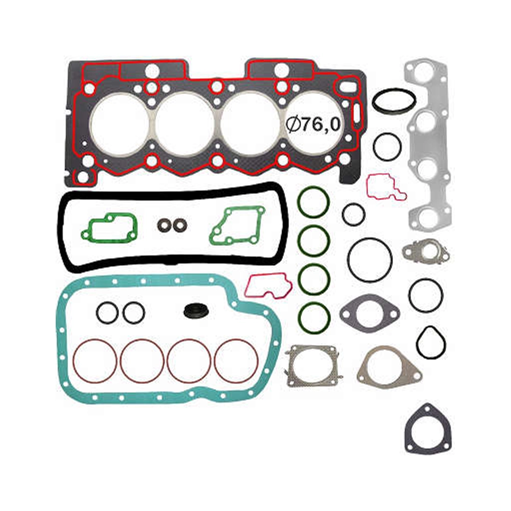 JOGO JUNTAS MOTOR SEM RETENTOR CITROEN C3 1.4 8V 05/12 - PEUGEOT 206/207/HOGGAR 1.4 8V
