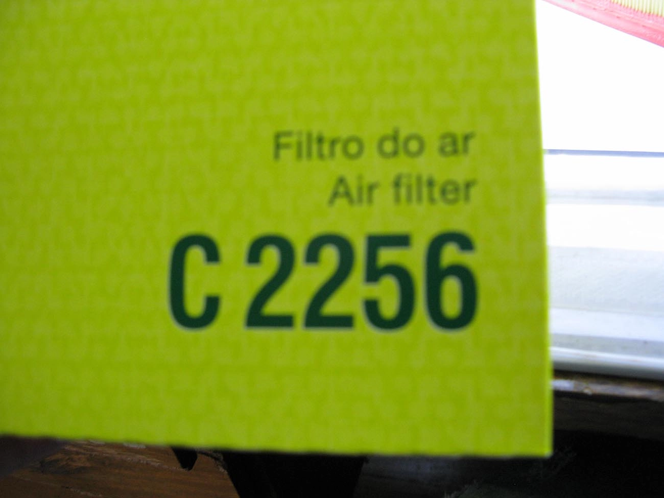 FILTRO AR GM CORSA 94//2001 CLASSIC 2002/ PICK-UP 94/2003 NOVA MONTANA 2011/ TIGRA 97/