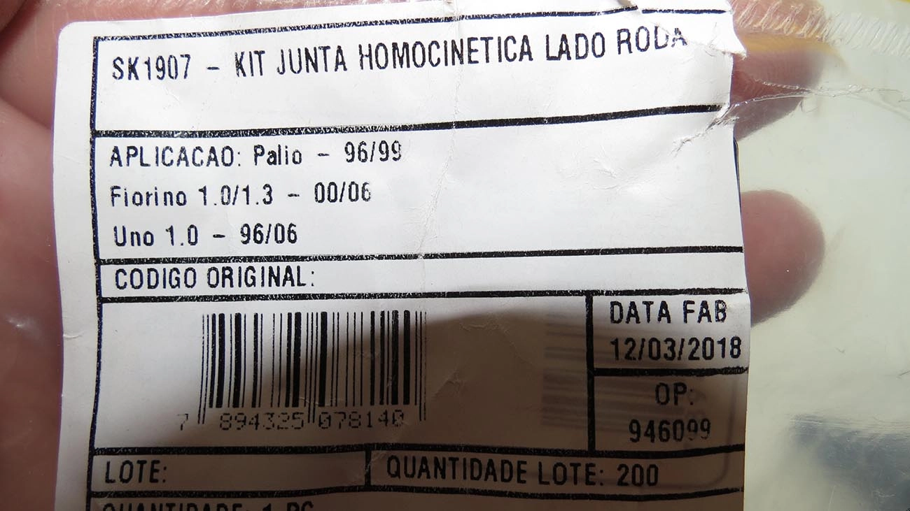 KIT REPARO COIFA HOMOCINÉTICA LADO RODA FIAT PALIO 96/00 SIENA 01/06 STRADA/BRAVA TIPO 94/96 23X77X84M