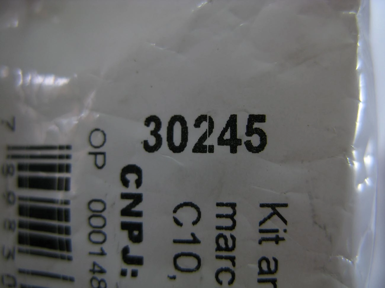 KIT ARRUELAS CÂMBIO 4 MARCHAS CAMBIO GM A/C-10/20 /91 4M