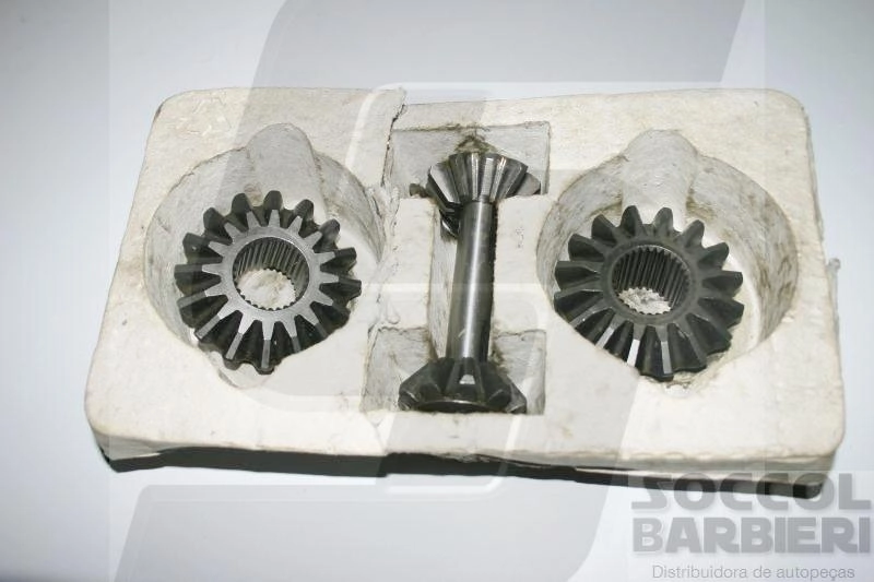 KIT REPARO DIFERENCIAL/CAIXA SATÉLITE EIXO MS 46 SIMPLES SATELITE/DIFERENCIAL FORD F-1000 91/98 GM S-10 96/97 DANA