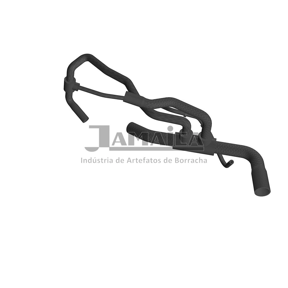 MANGUEIRA RAMIFICADA NFERIOR DO RADIADOR - FIAT PALIO/SIENA 1.0/1.3 16V 2001/ MOTOR FIRE
