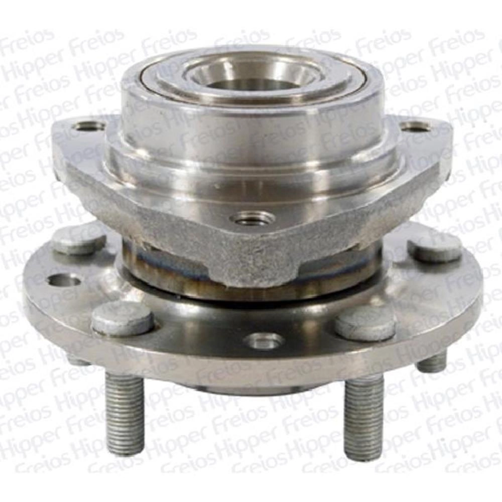 CUBO RODA DIANTEIRO COM ROLAMENTO SEM ABS 4X4 5 FUROS GM S-10/BLAZER 98/2011
