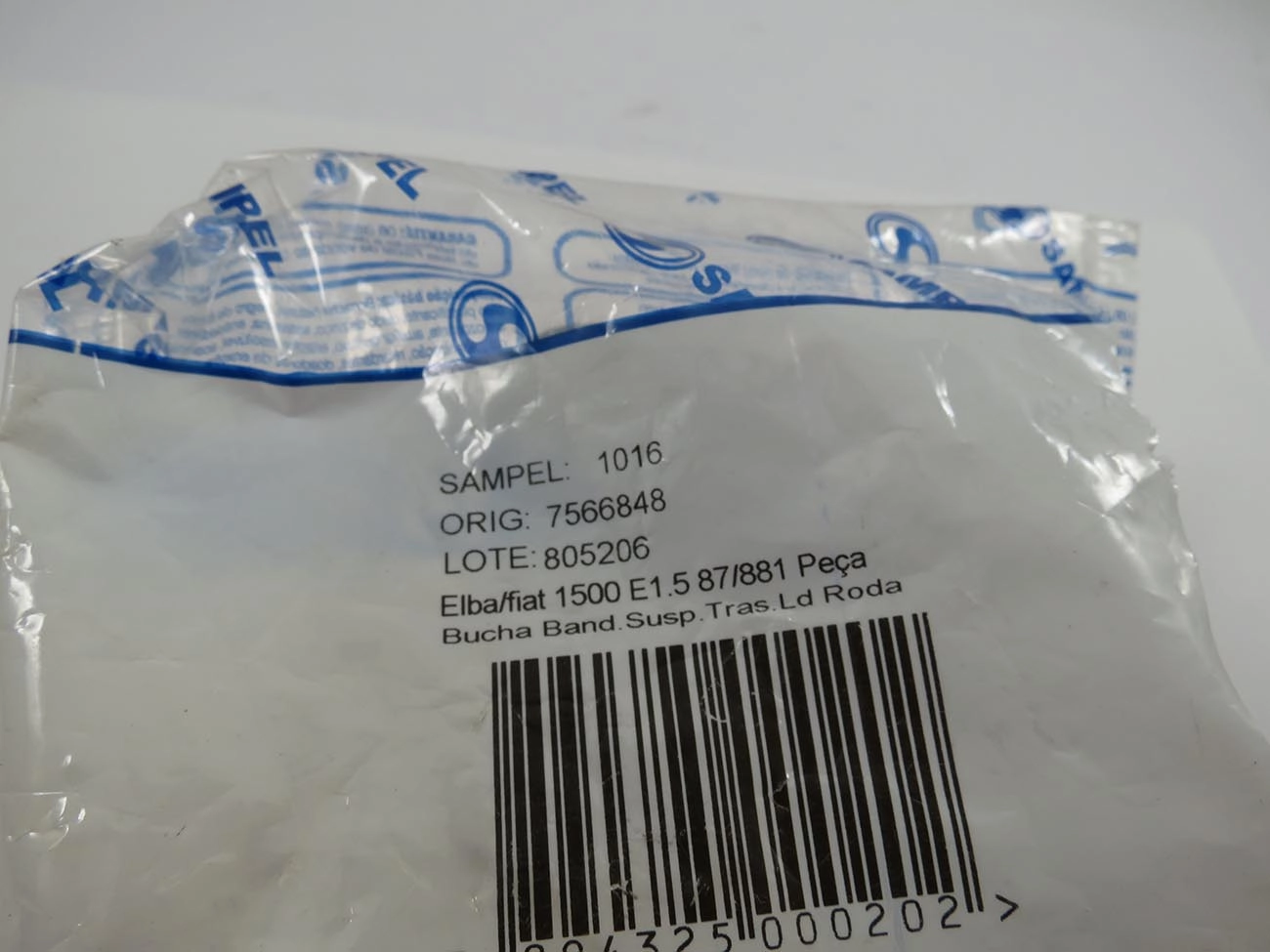 BUCHA TRASEIRA BANDEJA LADO RODA FIAT UNO/PREMIO/ELBA /88 1.5R - UNO CSL 91/93 - SUSPENSÃO TRASEIRA