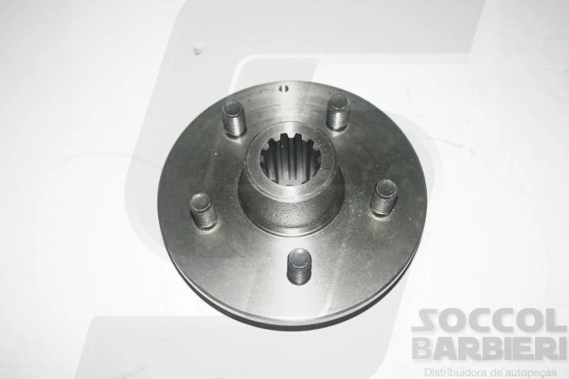 CUBO RODA TRASEIRO SEM ROLAMENTO 5 FUROS 12 ESTRIAS VW KOMBI KLIPPER 82/