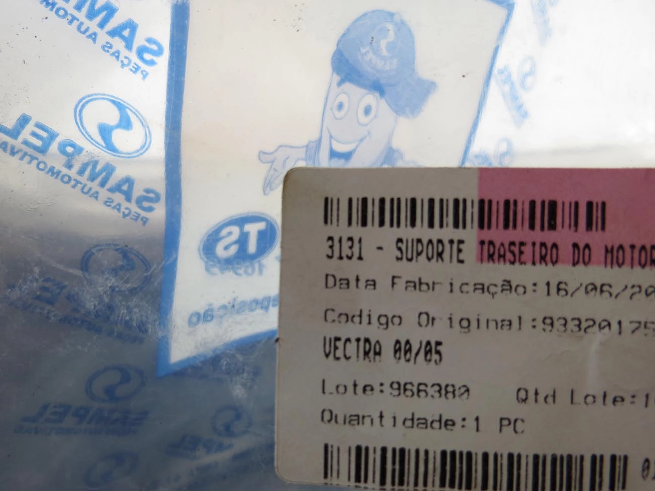 COXIM MOTOR TRASEIRO ESQUERDO GM VECTRA 2000/2005