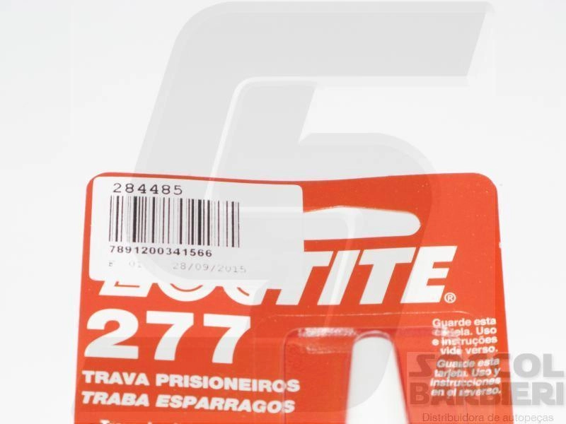 TRAVA ROSCA ALTA RESISTENCIA LOCTITE 277 10 GRAMAS