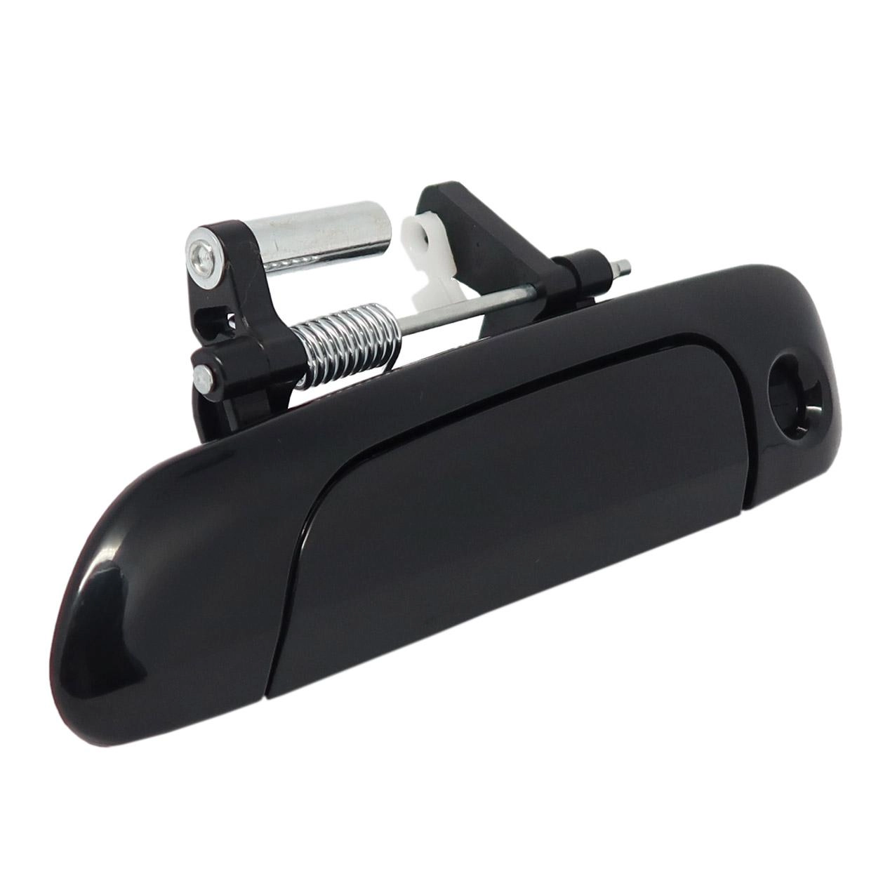 MACANETA EXTERNA PORTA DIANTEIRA ESQUERDA HONDA FIT 2004/2008 - PRETA