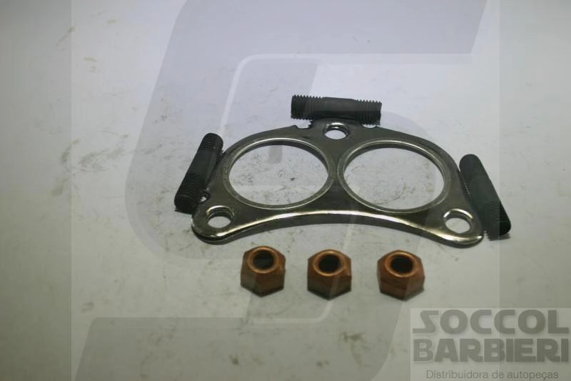 KIT FLANGE ESCAPAMENTO SAÍDA FORD FIESTA 1996/