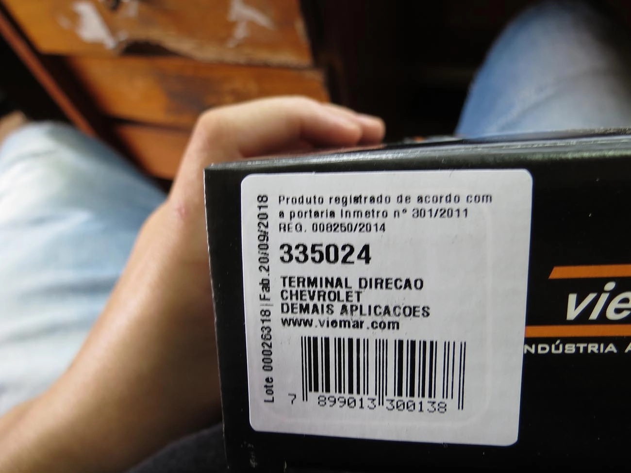 TERMINAL DIREÇÃO LD/LE GM CORSA 94/99 - M14X2 CAIXA DIREÇÃO ZF MECÂNICA
