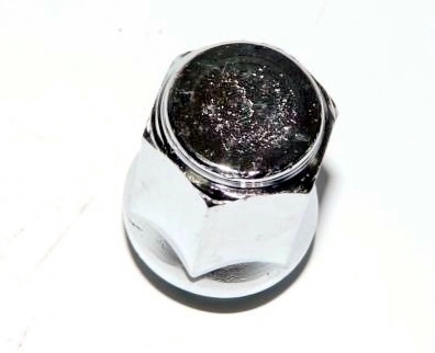 PORCA CROMADA RODA DIANTEIRA/TRASEIRA 1/2X20UNF CHAVE 21 MM FORD F-1000