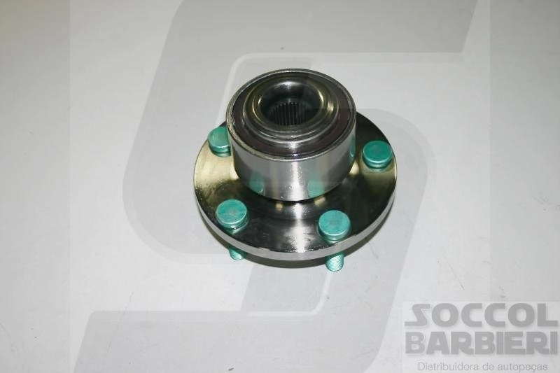 CUBO DIANTEIRO COM ROLAMENTO COM ABS FORD FOCUS 07.2008/08.2013 - 5 FUROS 36 ESTRIAS