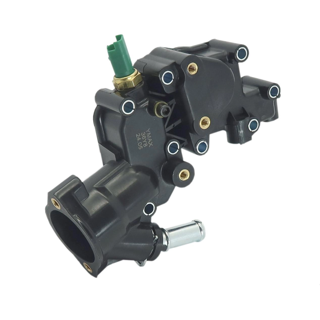 CARCAÇA PLÁSTICA VÁLVULA TERMOSTÁTICA CITROEN C3 1.4 8V 06/12 PEUGEOT 206/207 1.4 8V MOTOR TU3JP