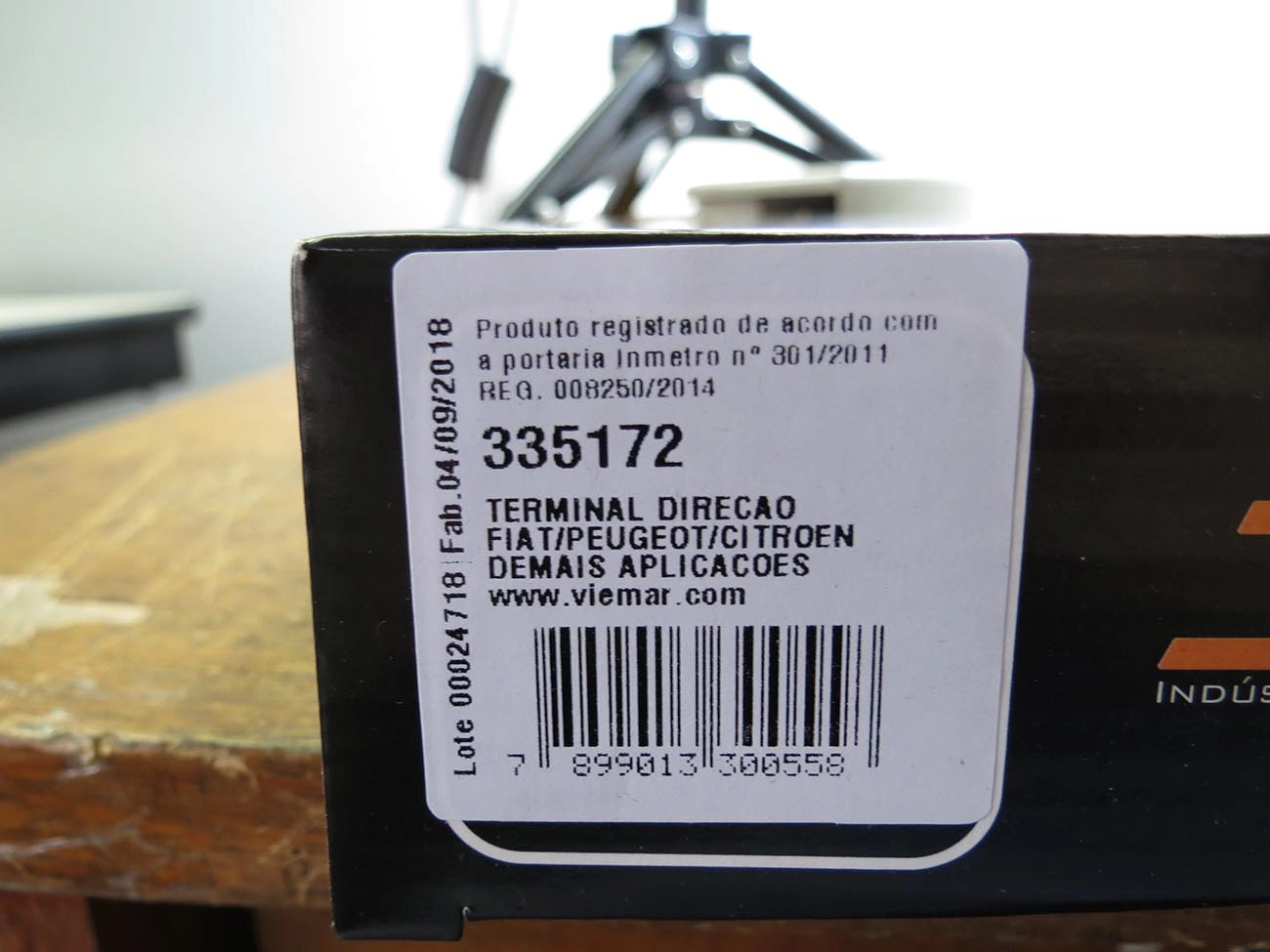 TERMINAL DIREÇÃO LD/LE FIAT DUCATO 02/22 - CITROEN JUMPER 02/17 - PEUGEOT BOXER 02/22 - CONE 16.7 MM