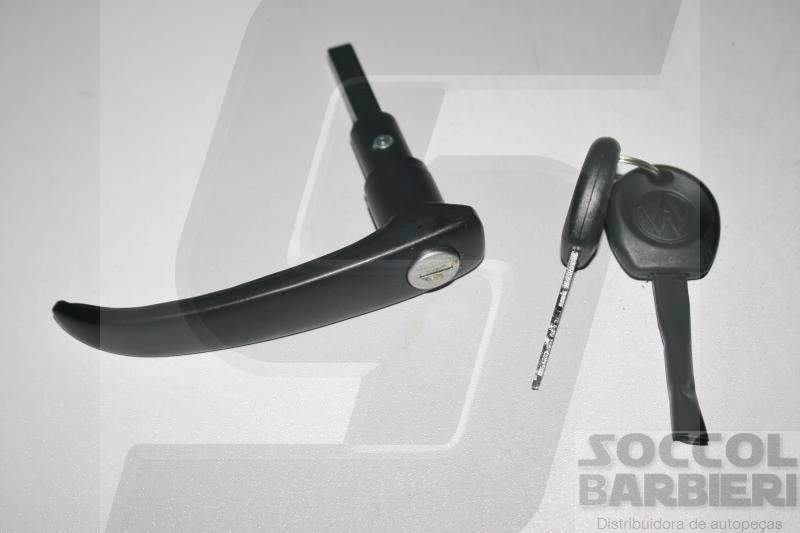MACANETA EXTERNA VW KOMBI KLIPPER 76/97 - PORTA LATERAL PRETA