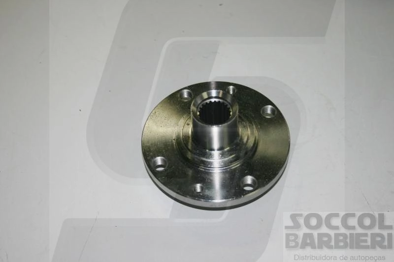CUBO RODA DIANTEIRO SEM ROLAMENTO 4 FUROS 22 ESTRIAS FIAT NOVO UNO 10/ NOVA FIORINO 14/ PUNTO 1.4 07/ TIPO 1.6 93/97