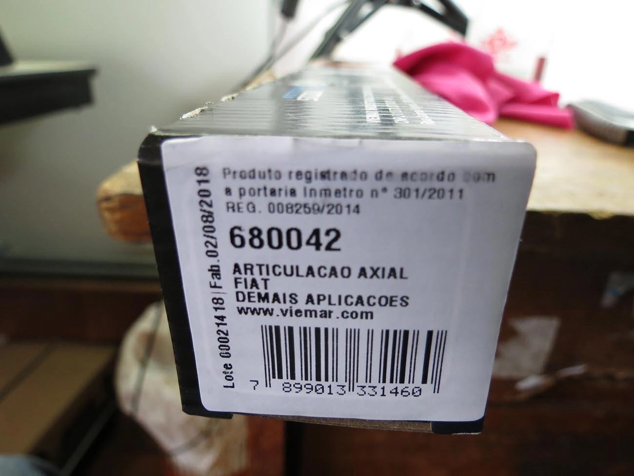 BARRA AXIAL DIREÇÃO HIDRÁULICA FIAT PALIO/WEEKEND/SIENA 96/00 - PALIO YOUNG 01/02