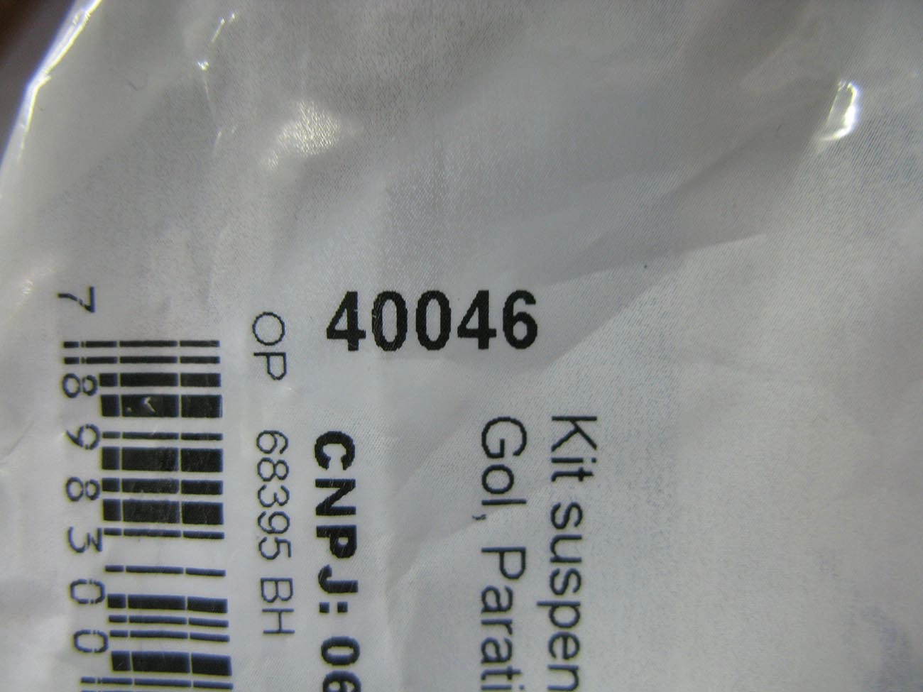 KIT COXIM ESCAPAMENTO VW PASSAT/GOL/VOYAGE