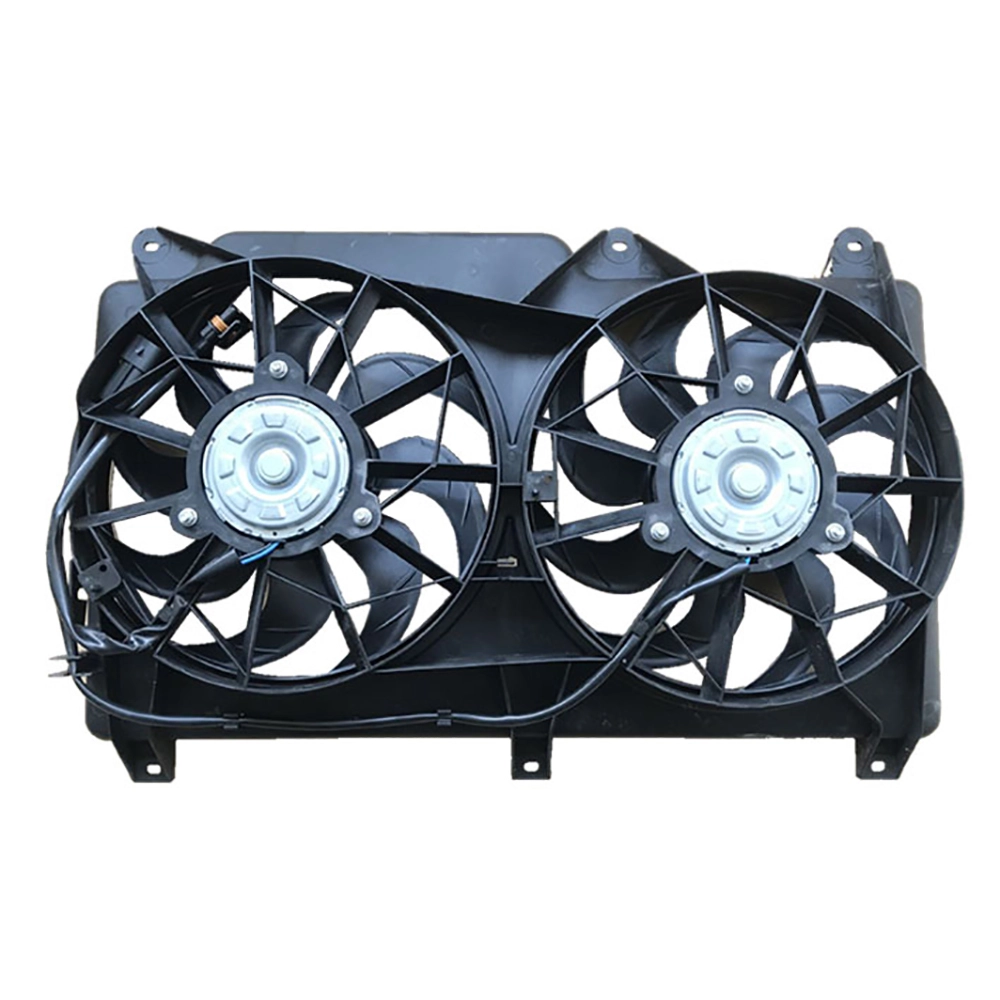 ELETROVENTILADOR GM BLAZER/S-10 2.4 2001/2011 - COM DEFLETOR DUAS HÉLICES