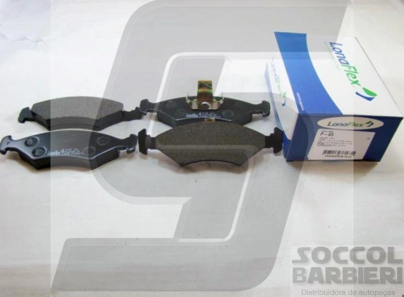 PASTILHA FREIO RODA DIANTEIRA FORD FIESTA/KA 1.4/1.6 TODOS NOVO SOHC SUPERCHARGER /09