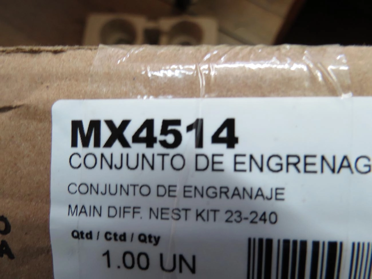 KIT REPARO DIFERENCIAL/CAIXA SATÉLITE EIXO MS240 MS245 SATELITE/DIFERENCIAL VW 16.170/16.210/14.210/16.220