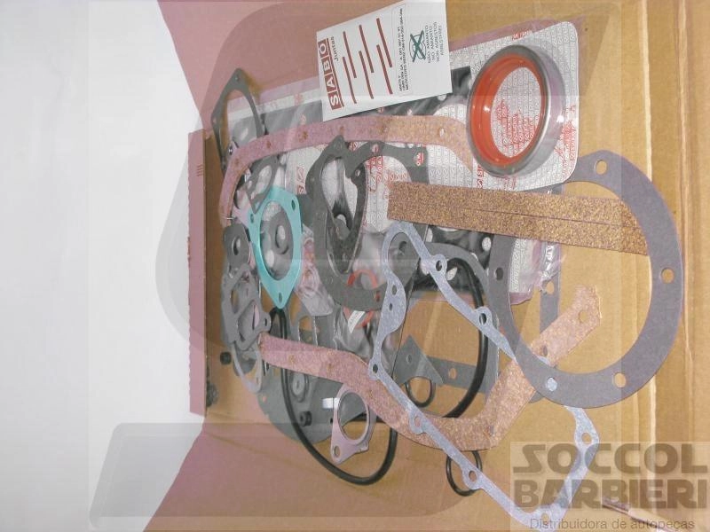 JOGO JUNTAS COMPLETO MOTOR MB OM-364 TOYOTA ASPIRADO 98MM