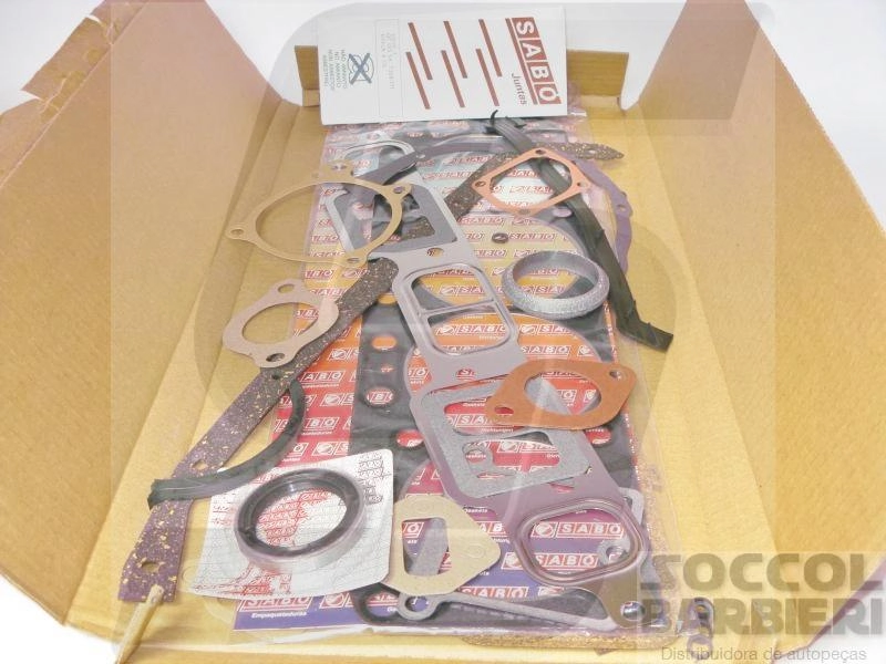 JOGO JUNTAS COMPLETO MOTOR GM OPALA/CARAVAN 4 CIL 151 ALCOOL