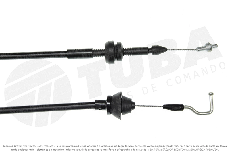 CABO ACELERADOR VW GOL/VOYAGE/PARATI/SAVEIRO - MOTOR AE 1.0/1.6 89/96 1066
