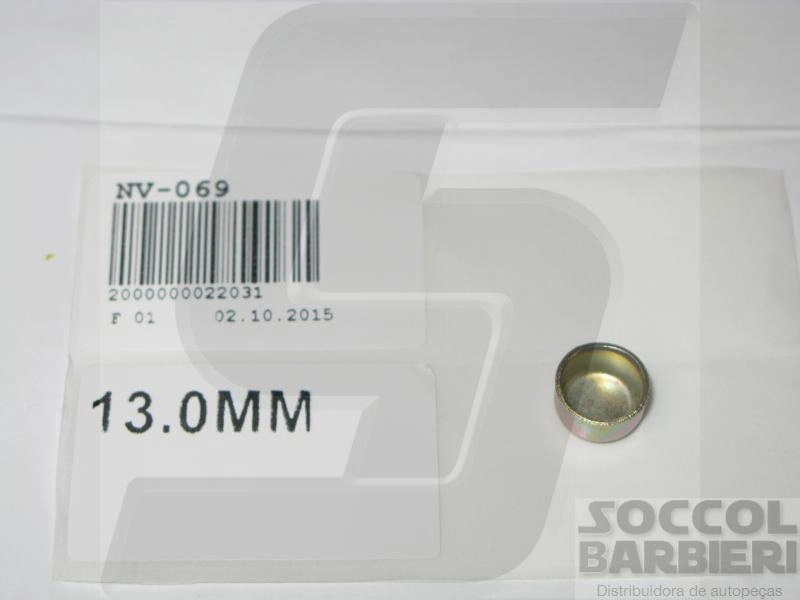 SELO MOTOR 13.0 MM VW COLETOR ADMISSAO MODELO NOVO