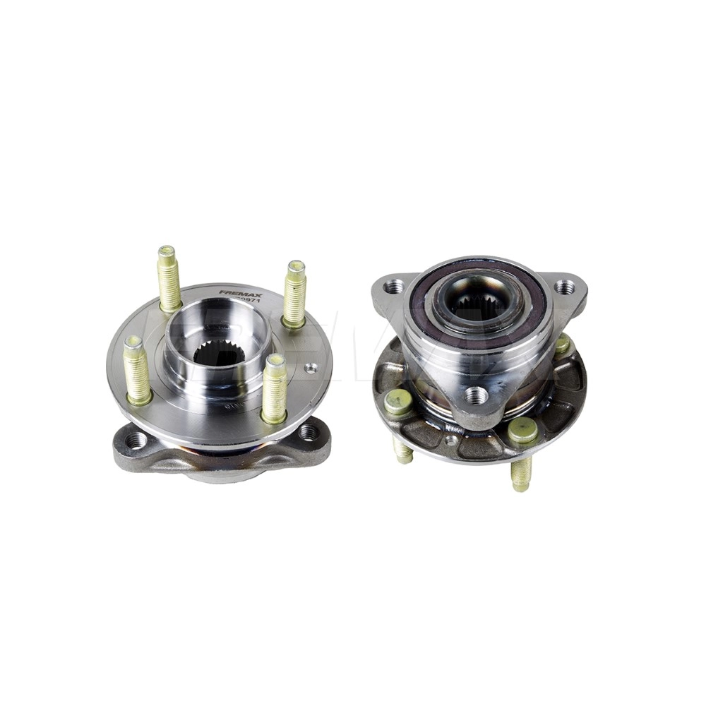 CUBO RODA DIANTEIRO COM ROLAMENTO ABS 4 FUROS 25 ESTRIAS GM ONIX/NOVO PRISMA/SPIN/COBALT 2016/