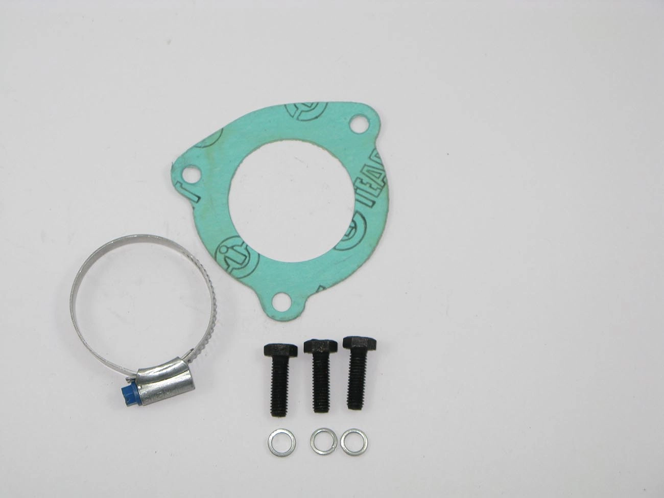 KIT GARGALO FLANGE ALUMÍNIO VÁLVULA TERMOSTÁTICA ALUMINIO VALVULA TERMOSTATICA VW GOL CHT FORD ESCORT SEM RETORNO