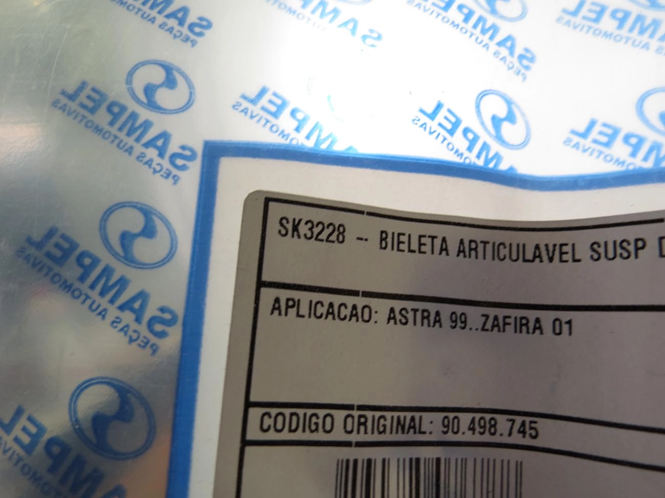 BIELETA DIANTEIRA GM ASTRA/VECTRA 06/11 - ZAFIRA 01/12 - FORD EDGE 16/ - FUSION 12/16 - RANGER 19/