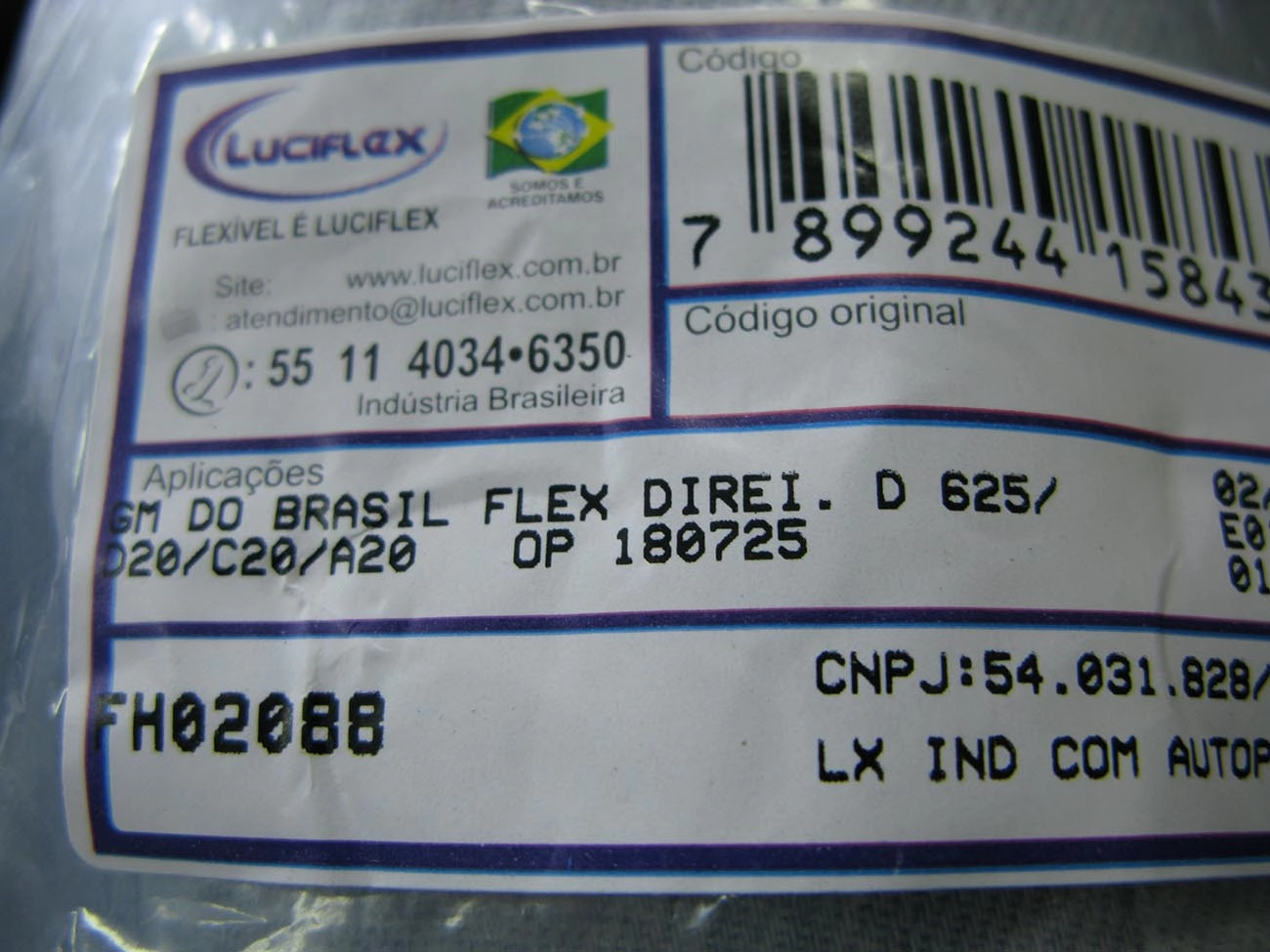 FLEXIVEL FREIO DIANTEIRO DIREITO GM D-20/C-20/A-20 89/92
