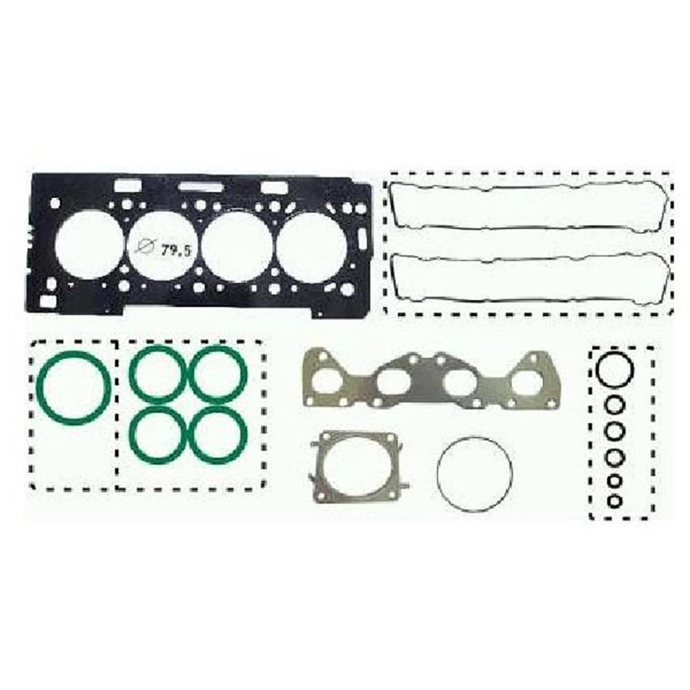 JOGO JUNTAS SUPERIOR MOTOR SEM RETENTOR CITROEN 1.6 16V - PEUGEOT 206/207/307 1.6 16V - FIBRA