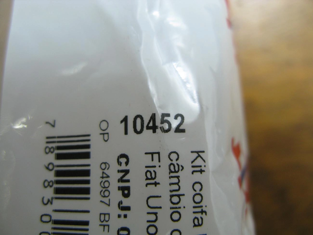 KIT REPARO COIFA HOMOCINÉTICA LADO CÂMBIO 24,5MM COM ROLAMENTO INA FIAT UNO/FIORINO/PALIO/TIPO 1.0/1.5/1.6 96/ 24,5M