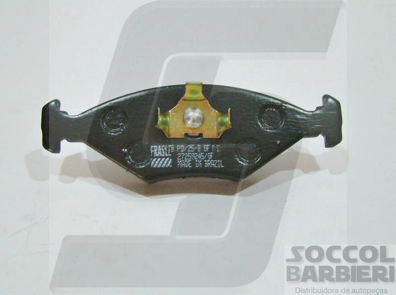 PASTILHA FREIO RODA DIANTEIRA FIAT PALIO/WEEKEND 1.0/1.5/1.6 /97 C/ALARME FIO