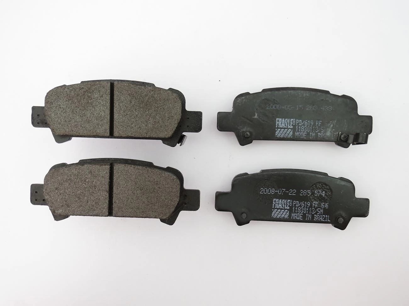 PASTILHA DE FREIO TRASEIRA SUBARU IMPREZA 2000/