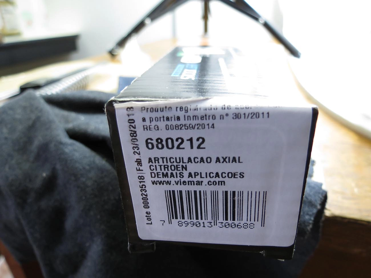 ARTICULAÇÃO/BARRA AXIAL CITROEN C3 2002/2012