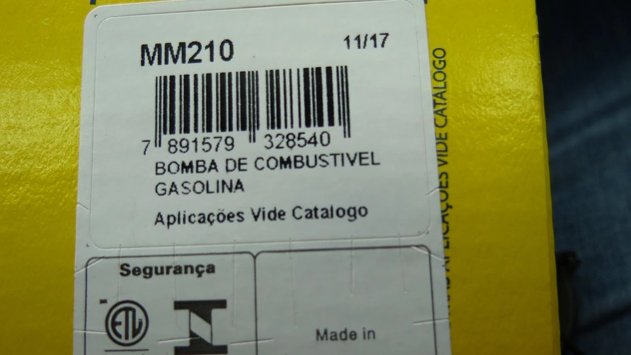 KIT REFIL BOMBA DE COMBUSTÍVEL GASOLINA 3.0 BAR UNIVERSAL FIAT/FORD/GM/VW - C/RESPIRO SISTEMA MARWAL
