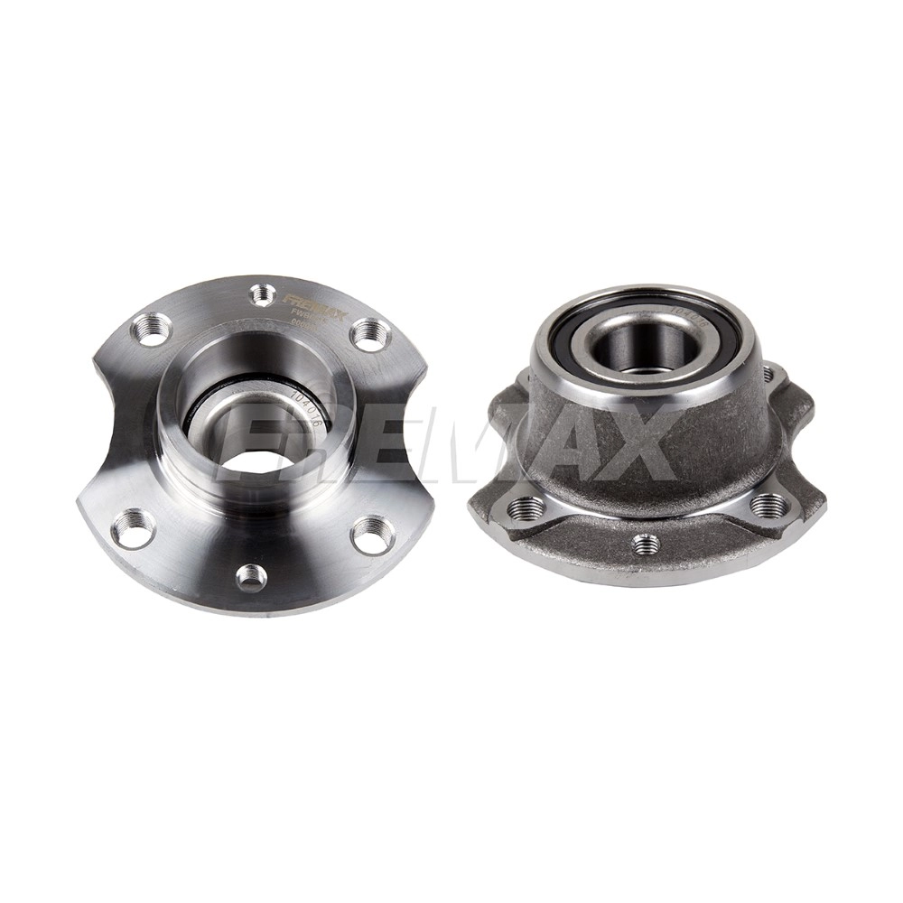 CUBO TRASEIRO COM ROLAMENTO SEM ABS COM RECORTE FIAT FIORINO 94/ - ELBA 95/ - STRADA 98/20